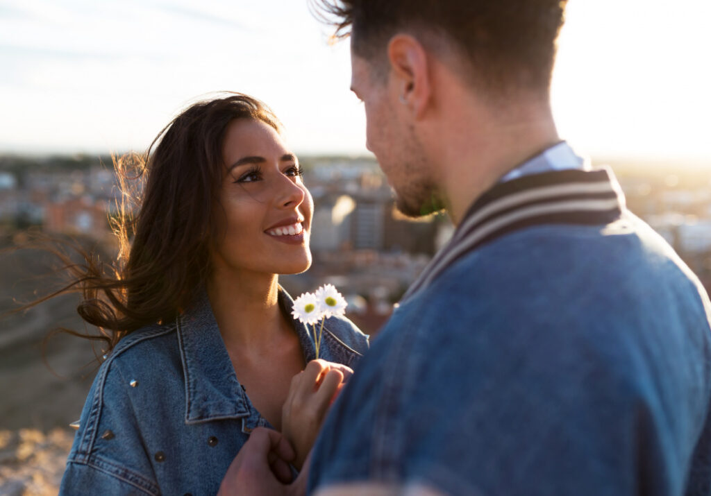 couple qui se regarde